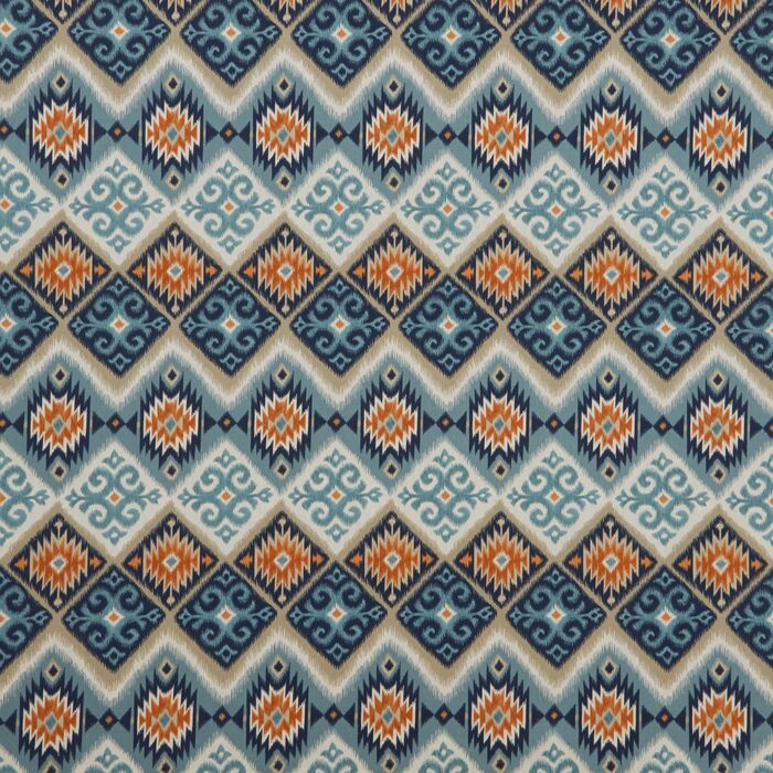 Navajo Fabric - Teal swatch