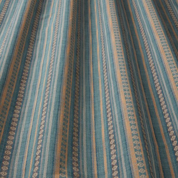 Nalanda Fabric - Teal by Nalanda Fabric - Teal from
