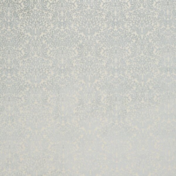 Valentina Fabric - Azure by blue contemporary velvet-chenille fabric from iLiv