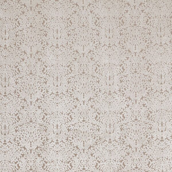 Valentina Fabric - Caramel by neutral contemporary velvet-chenille fabric from iLiv