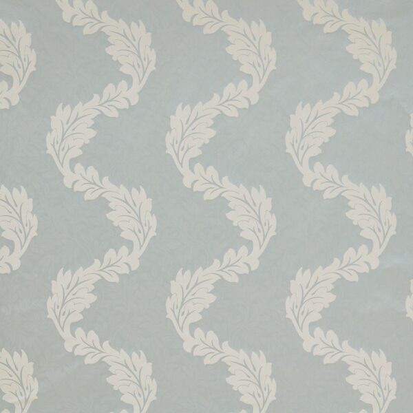 Constantina Fabric - Azure by blue contemporary jacquard fabric from iLiv