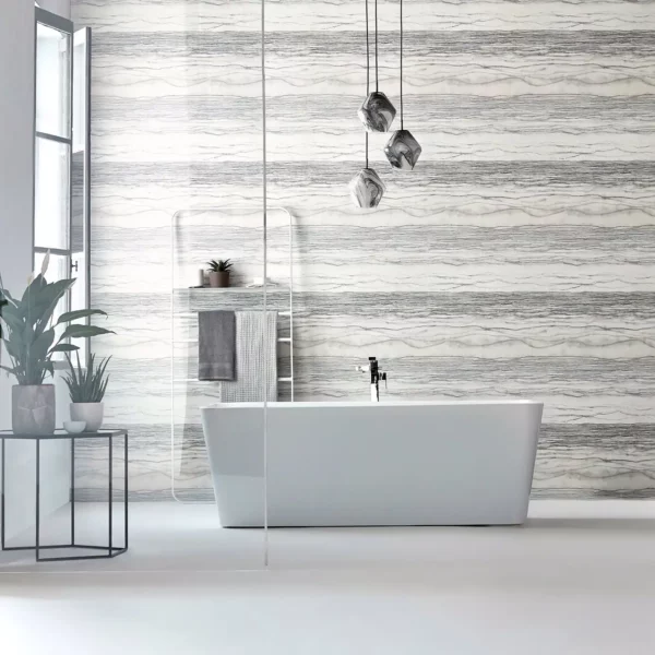 Metamorphic Wallcovering - Taupe / Linen by Metamorphic Wallcovering - Taupe / Linen from