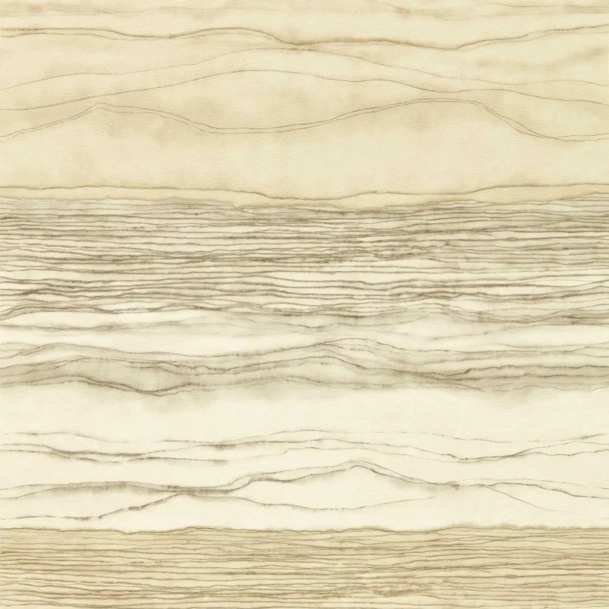 Metamorphic Wallcovering - Taupe / Linen by yellow contemporary wallpaper from harlequin