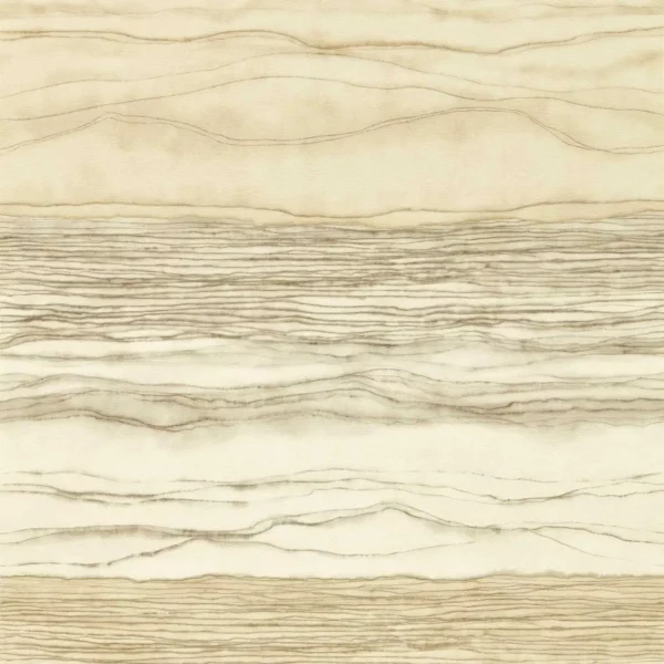 Metamorphic Wallcovering - Taupe / Linen by yellow contemporary wallpaper from harlequin