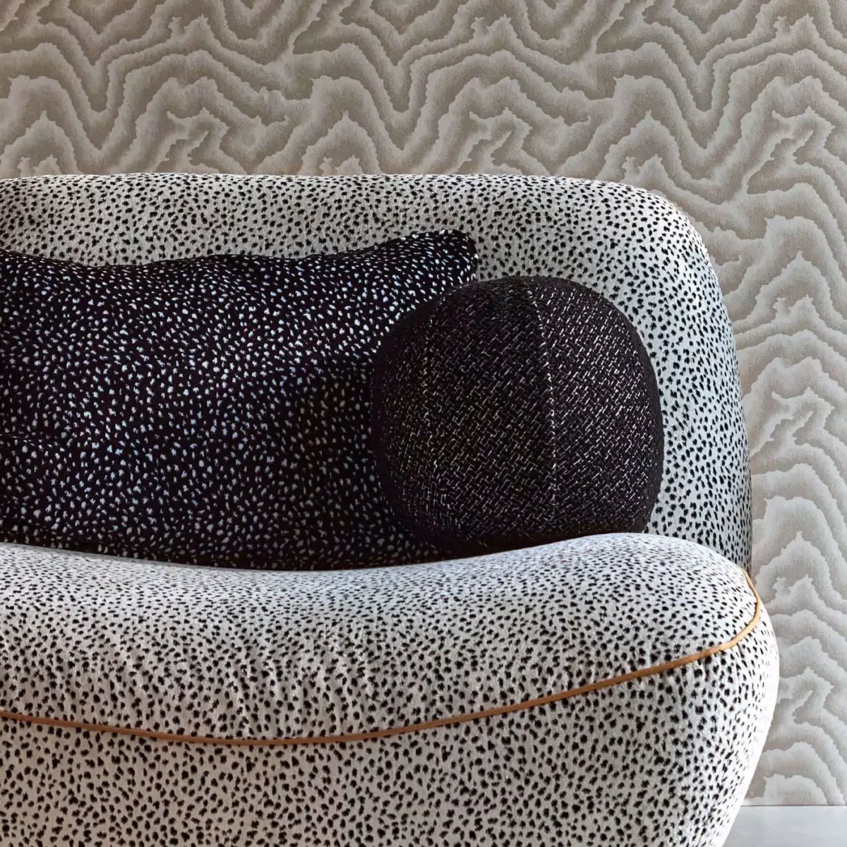 Malachite Wallcovering - Japanese Ink from