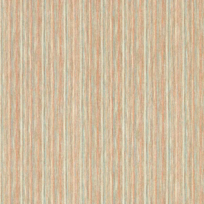 Palla Wallcovering - Rosewood / Seaglass swatch