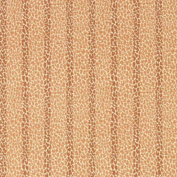 orange striped wallpaper from harlequin