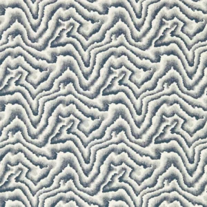 blue contemporary wallpaper from harlequin