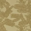 yellow botanical wallpaper from harlequin