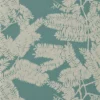 blue botanical wallpaper from harlequin