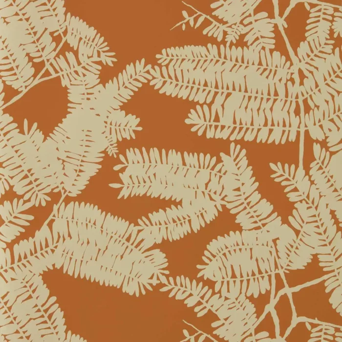 Extravagance Wallcovering - Paprika fabric swatch HRWO113097