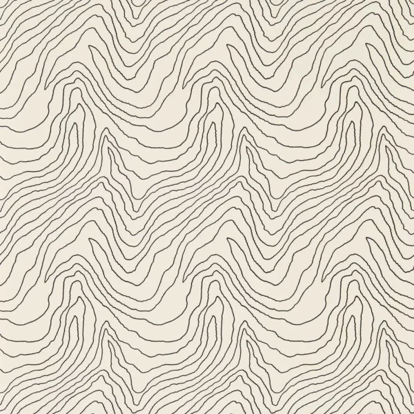Formation Wallcovering - Parchment by white contemporary wallpaper from harlequin