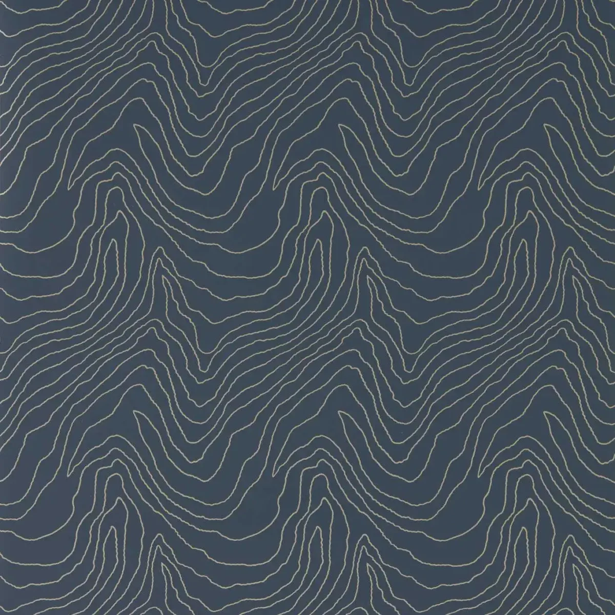 Formation Wallcovering - Moonlight by blue contemporary wallpaper from harlequin