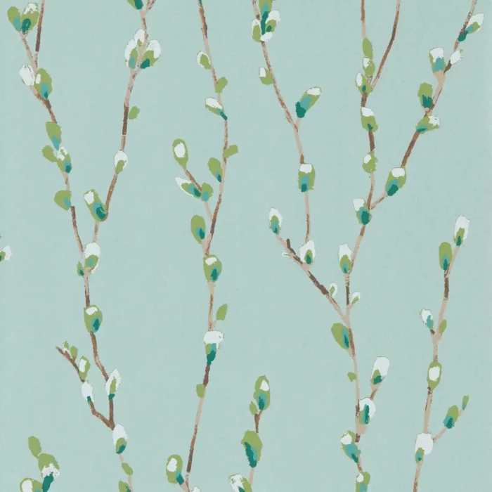 Salice Wallcovering - Mint / Emerald swatch