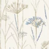 neutral botanical wallpaper from harlequin