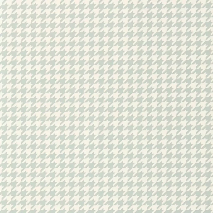 Houndstooth Wallcovering - Seaglass / Soft Focus fabric swatch HRTW113128