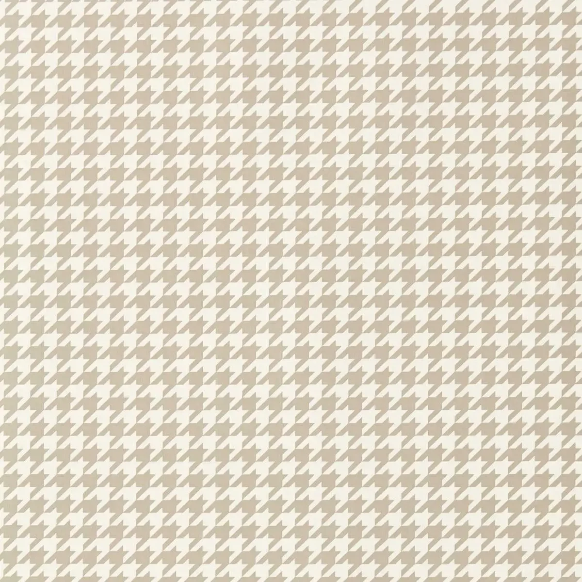 Houndstooth Wallcovering - Taupe / Soft Focus by neutral geometric wallpaper from harlequin