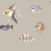black-grey animal wallpaper from harlequin
