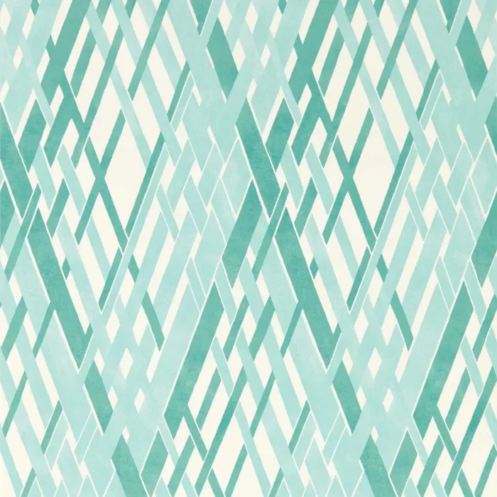 Locronan Wallcovering - Aqua / First Light fabric swatch HRTW113124