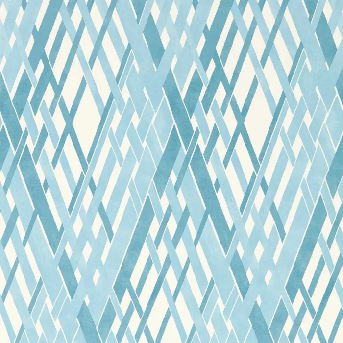 Locronan Wallcovering - Cornflower / First Light fabric swatch HRTW113125