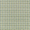 green geometric woven fabric from Romo