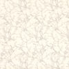 white botanical cotton fabric from Romo