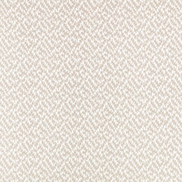 neutral geometric cotton fabric from Romo