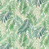 green botanical cotton fabric from Romo