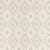 white geometric cotton fabric from Romo