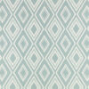 blue geometric cotton fabric from Romo