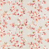 red botanical cotton fabric from Romo