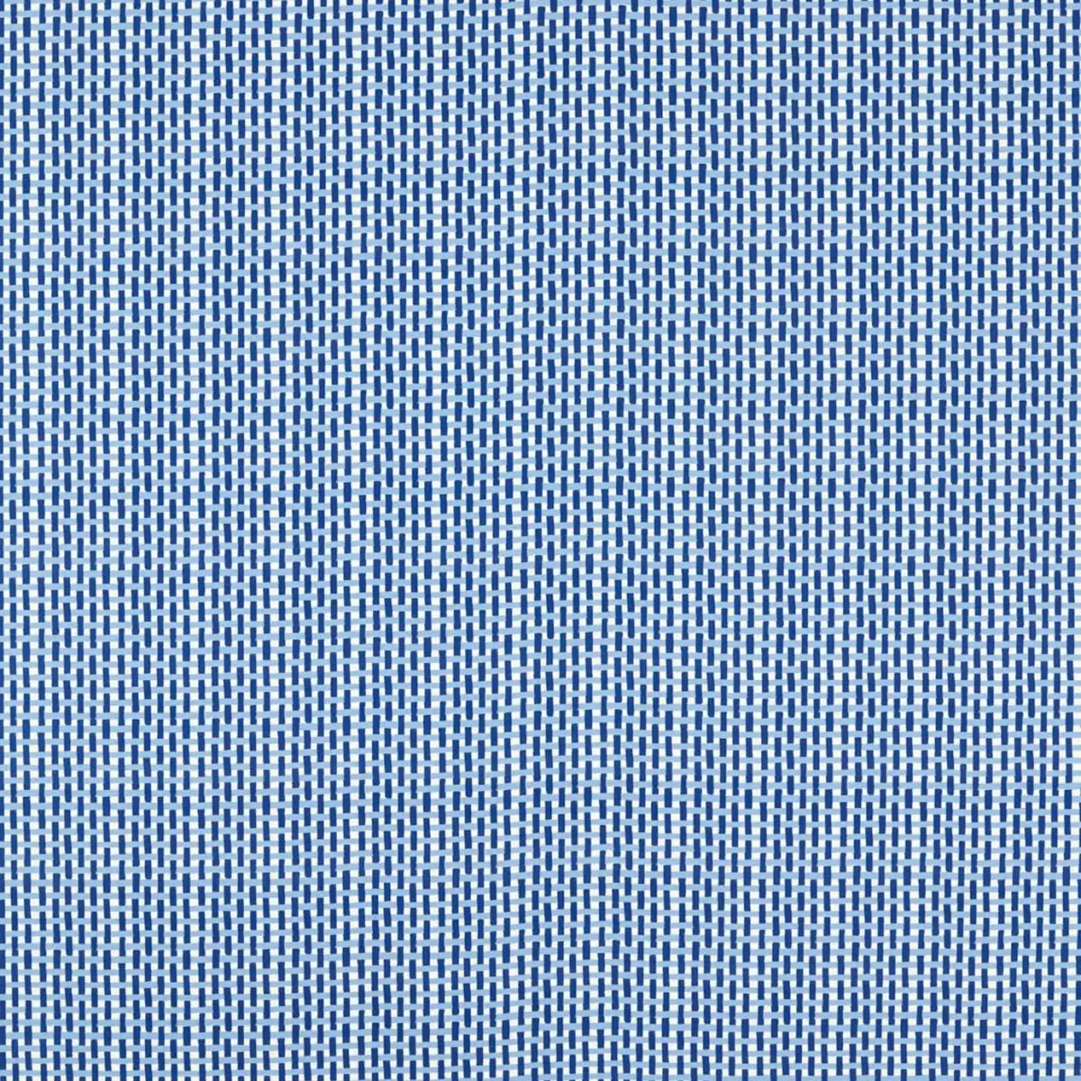 blue geometric cotton fabric from Harlequin