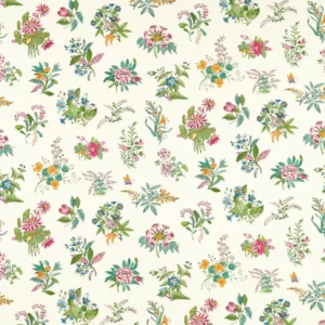 green botanical cotton fabric from Harlequin