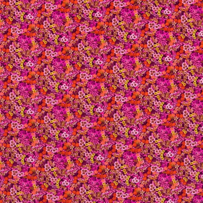 Wildflower Meadow Fabric - Carnelian / Spinel / Amethyst swatch