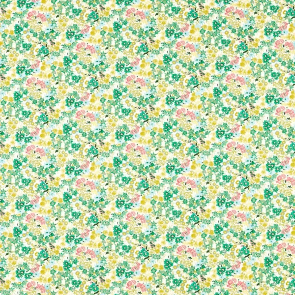 green botanical cotton fabric from Harlequin