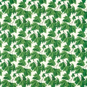 green botanical cotton fabric from Harlequin