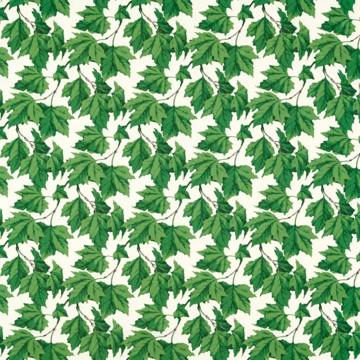 Dappled Leaf Fabric - Emerald swatch
