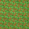 green botanical velvet-chenille fabric from Harlequin
