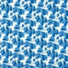 blue botanical cotton fabric from Harlequin