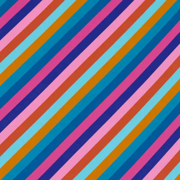 Sherbet Stripe Fabric - Lapis / Spinel / Aquamarine by multicolour striped velvet-chenille fabric from Harlequin