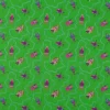 green animal embroideried fabric from Harlequin