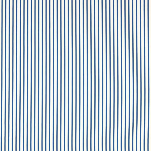 Ribbon Stripe Fabric - Lapis by blue striped cotton fabric from Harlequin