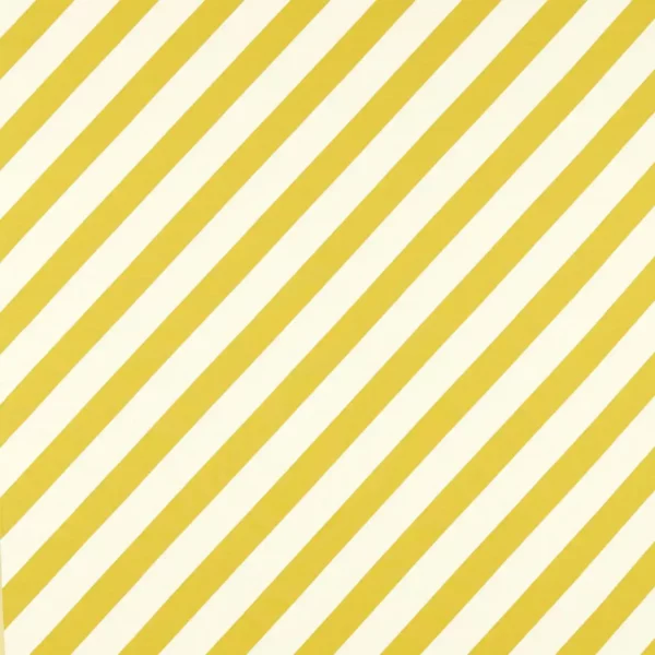 Paper Straw Stripe Fabric - Citrine by yellow striped woven fabric from Harlequin