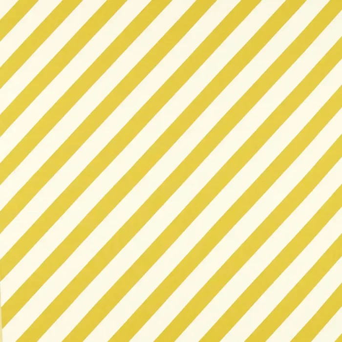 Paper Straw Stripe Fabric - Citrine swatch
