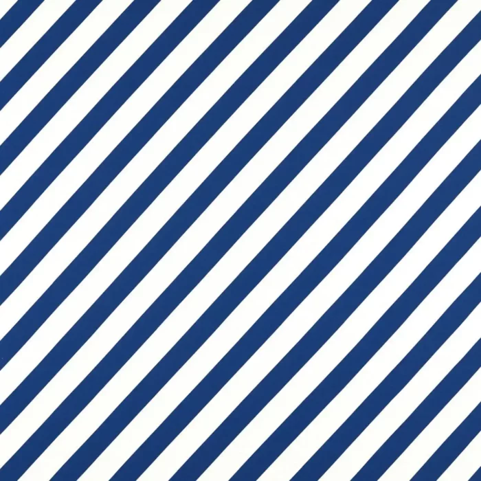 Paper Straw Stripe Fabric - Lapis swatch