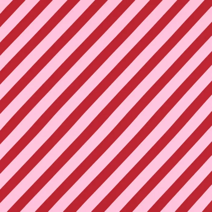 Paper Straw Stripe Fabric - Ruby / Rose swatch