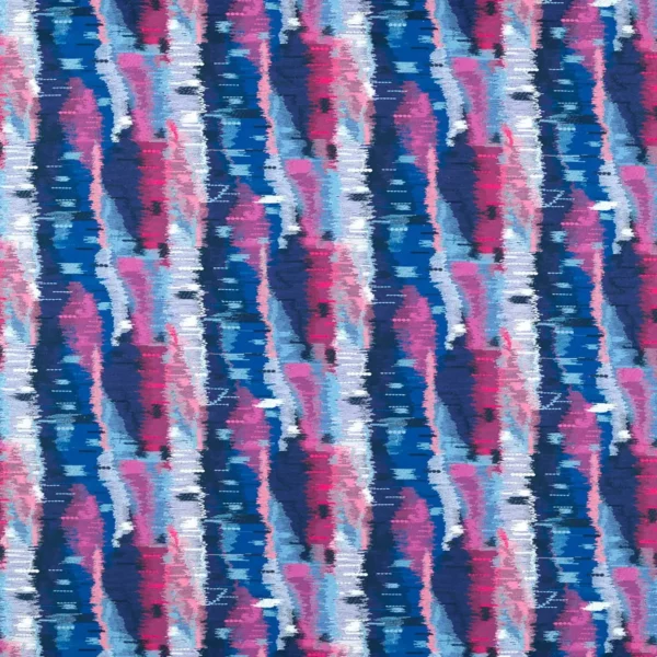 Wilderness Fabric - Lapis / Carnelian / Ruby by blue misc woven fabric from Harlequin