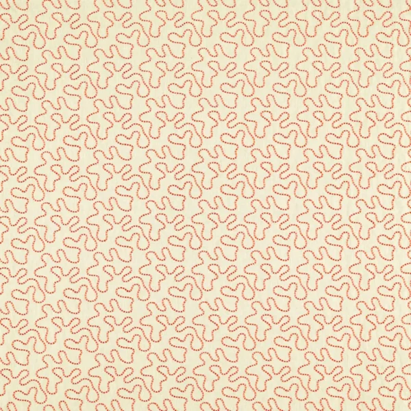 Wiggle Fabric - Linen / Carnelian by orange misc embroideried fabric from Harlequin