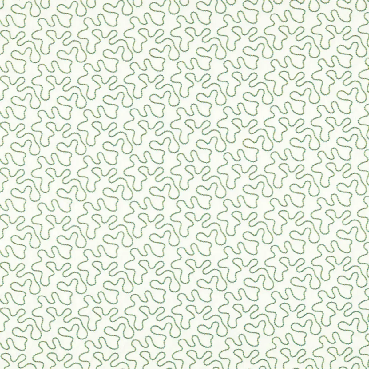 green misc embroideried fabric from Harlequin
