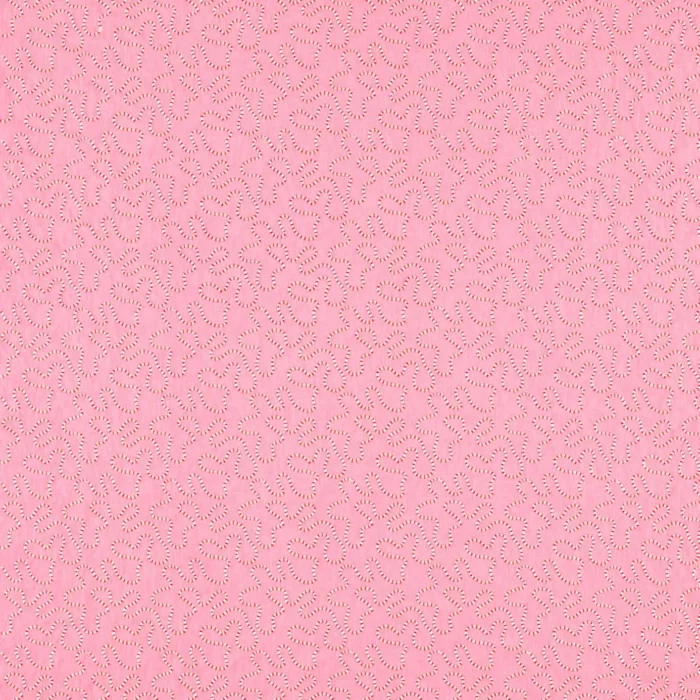 Wiggle Fabric - Rose Quartz / Ruby swatch